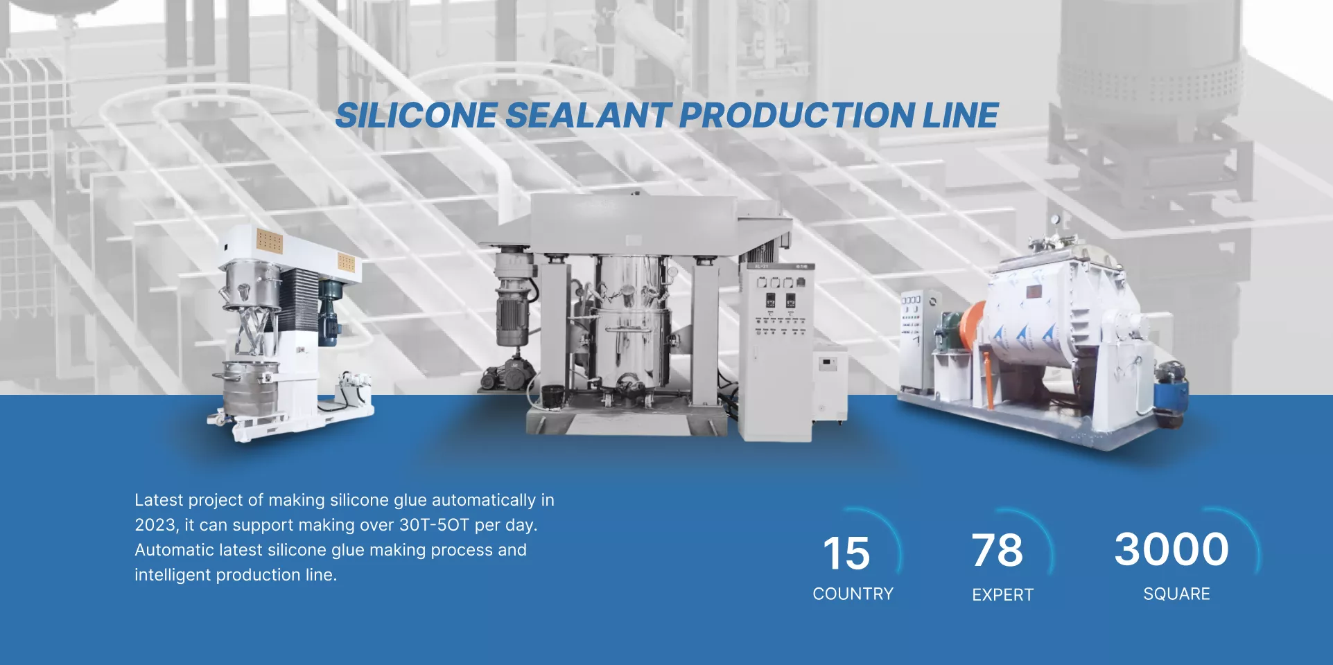 silicone sealant production line